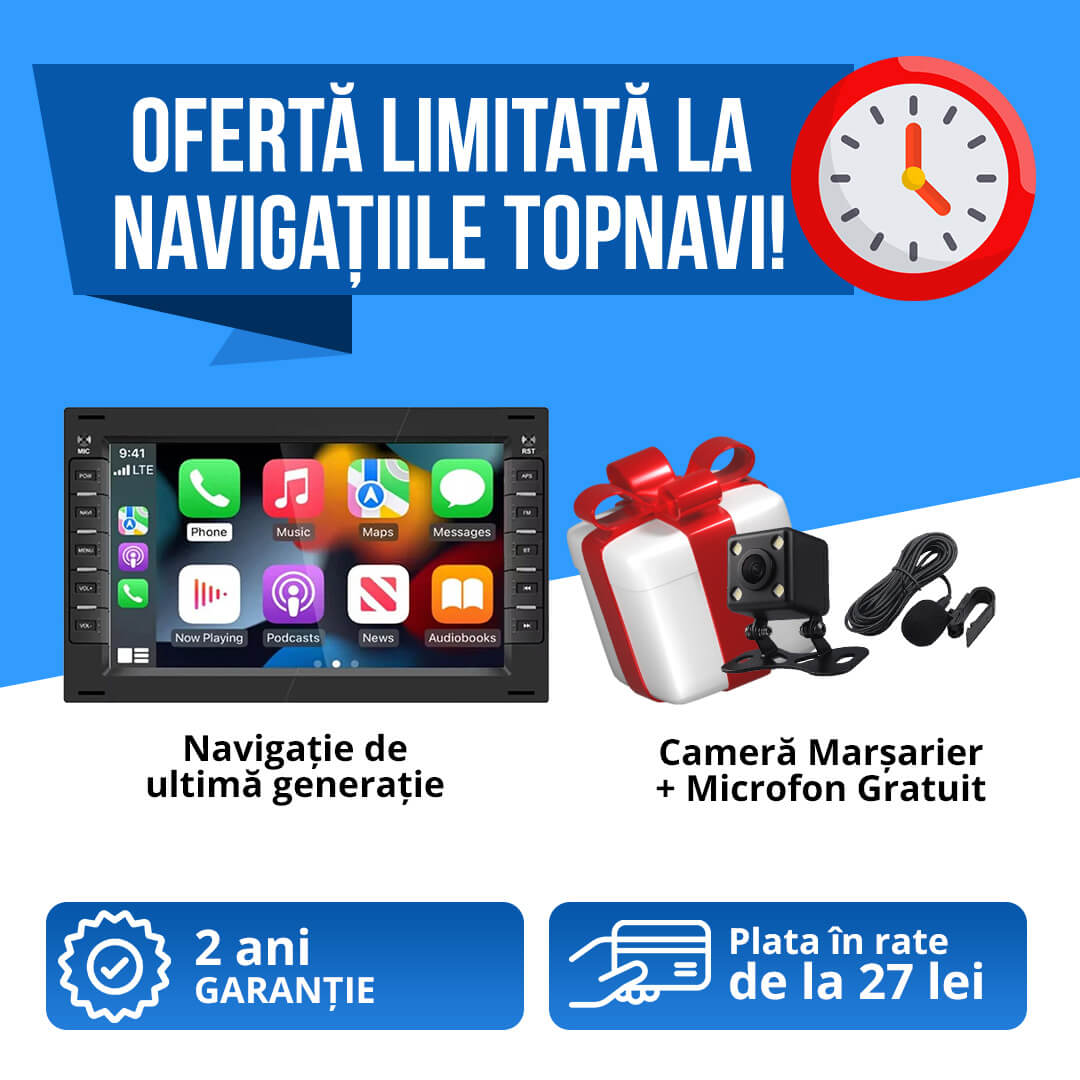 Navigatie vw golf 4, passat b5, sharan, transporter t5, bora, polo, android, 2GB 64GB