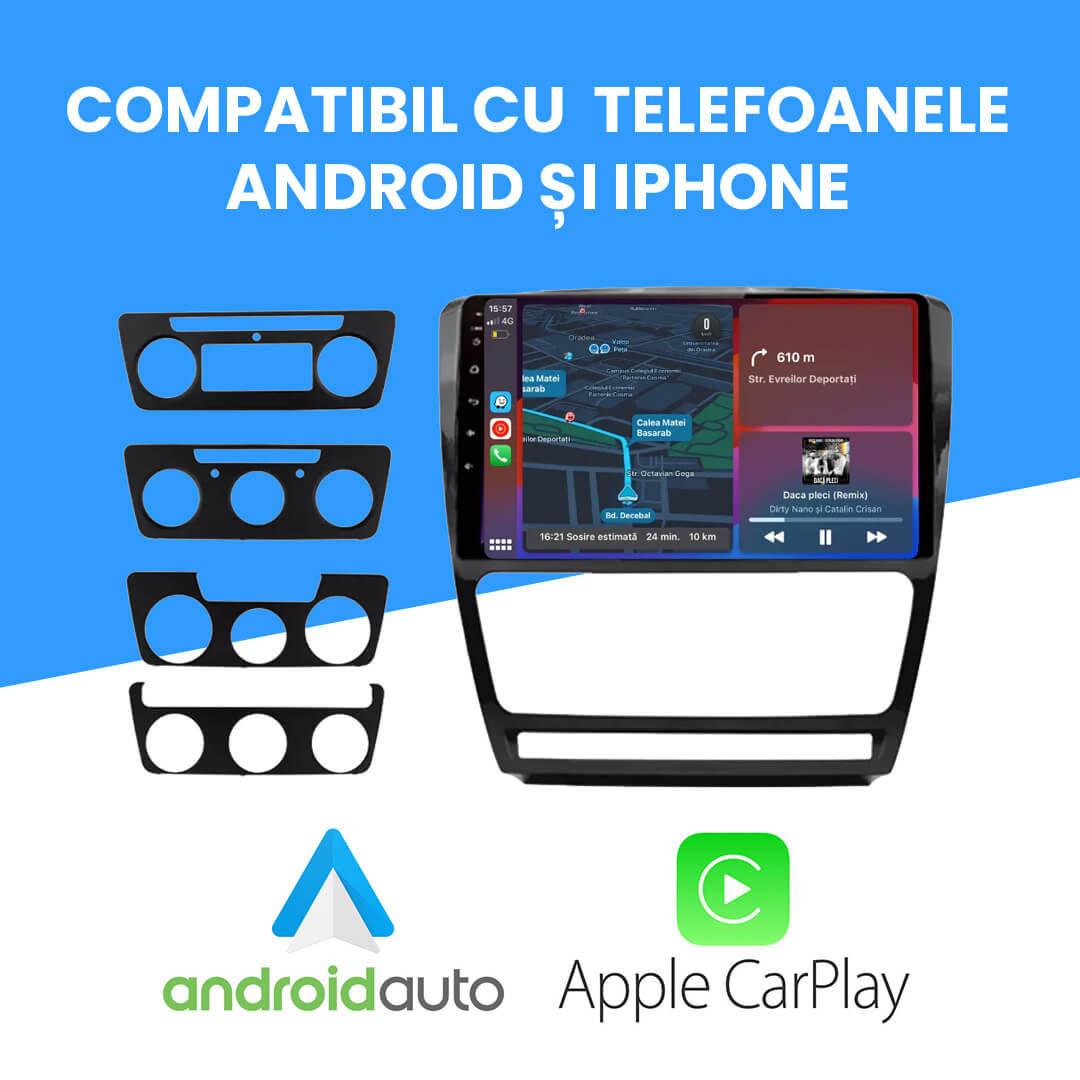 Navigatie Skoda octavia 2 (2008-2013), Android.