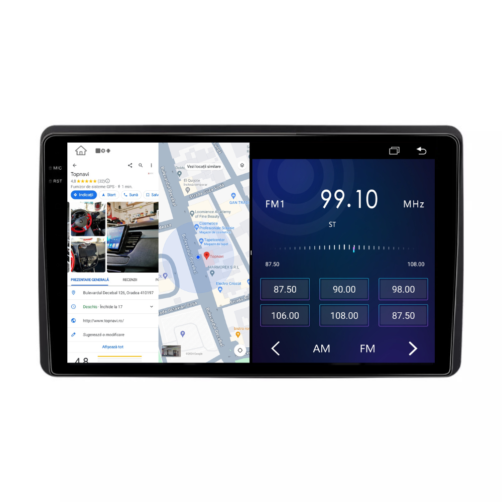 Navigatie Dacia Duster 2018-2021, Android 13,Ecran 2K, 4GB RAM 64GB, Octa Core, carplay /android auto
