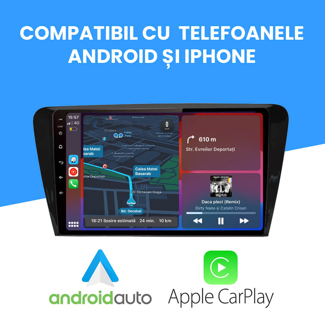 Navigatie Skoda octavia 3 (2013-2018), Android.