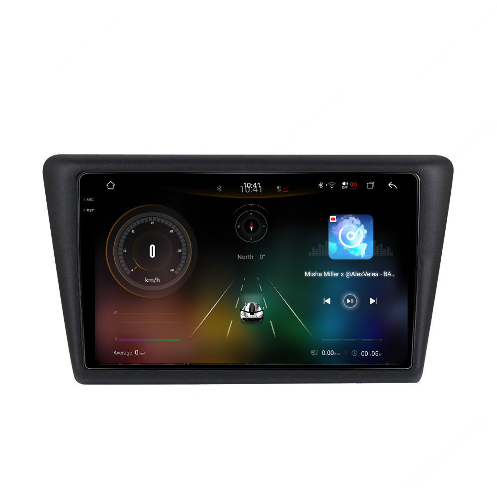 Navigatie Skoda Rapid (2011-2019), Android, Ecran 9 inch 2K, 12GB RAM 256GB, 8-core