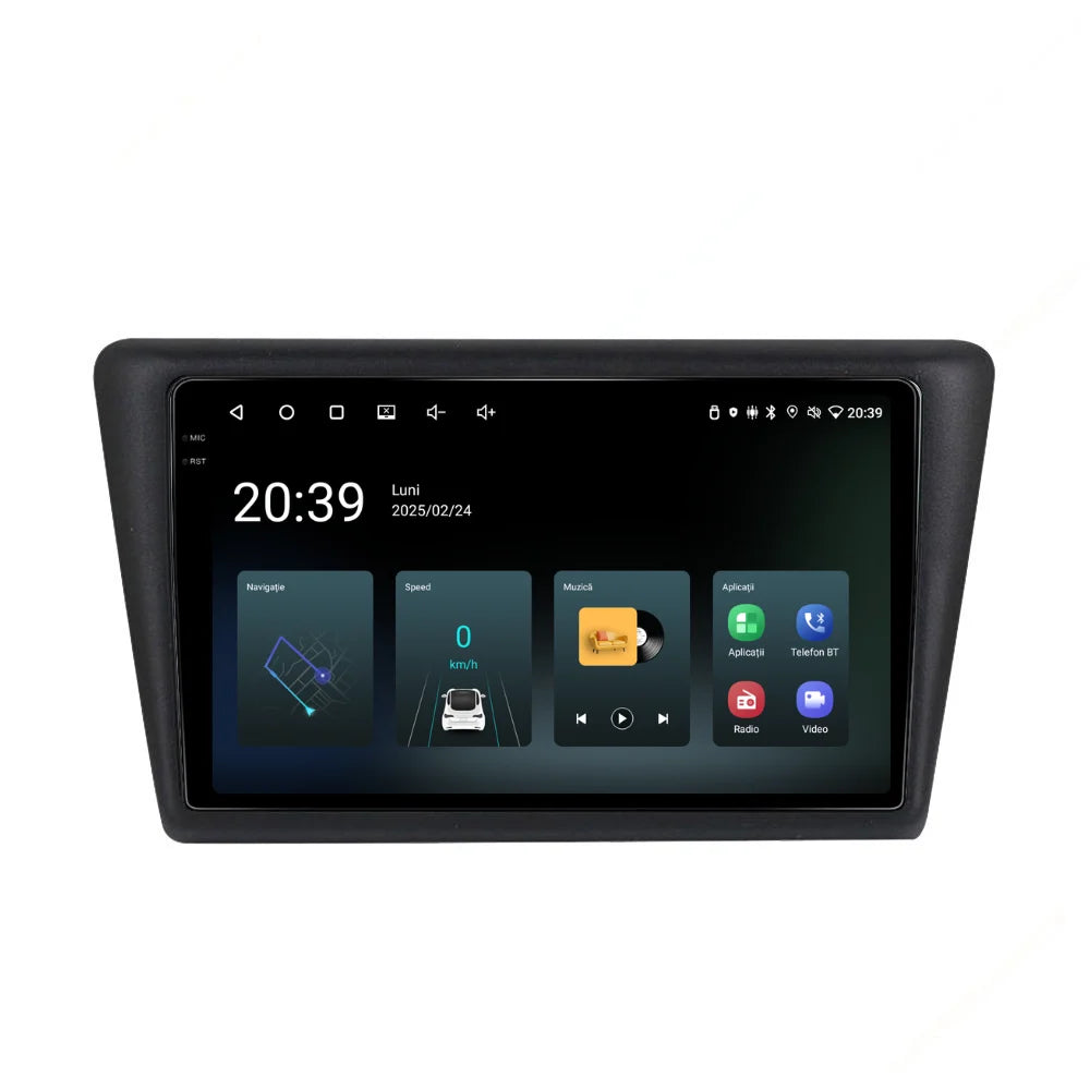 Navigatie Skoda Rapid (2011-2019), Android, Ecran 9 inch, 4GB RAM 64GB, 8-core