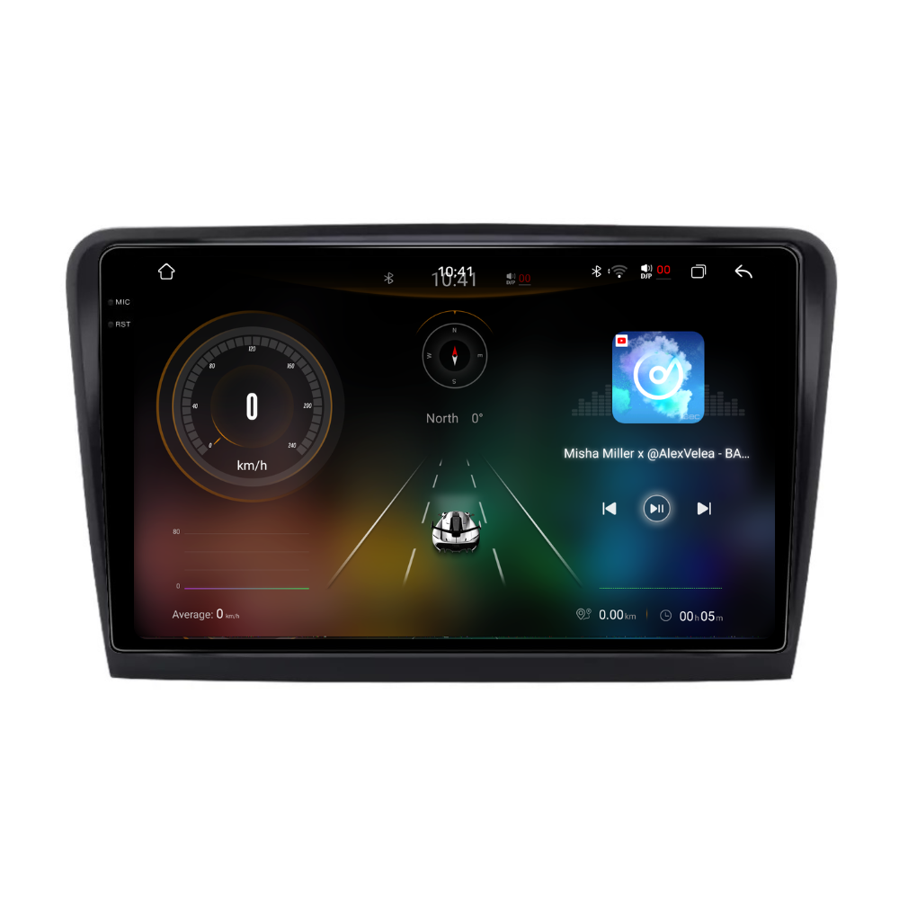 Navigatie Skoda Superb 2 (2008-2015), Android, Ecran 10 inch 2K, 12GB RAM 256GB, 8-core