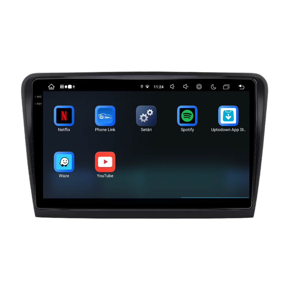Navigatie Skoda Superb 2 (2008-2015), Android, Ecran 10 inch, 8GB RAM 256GB, 8-core