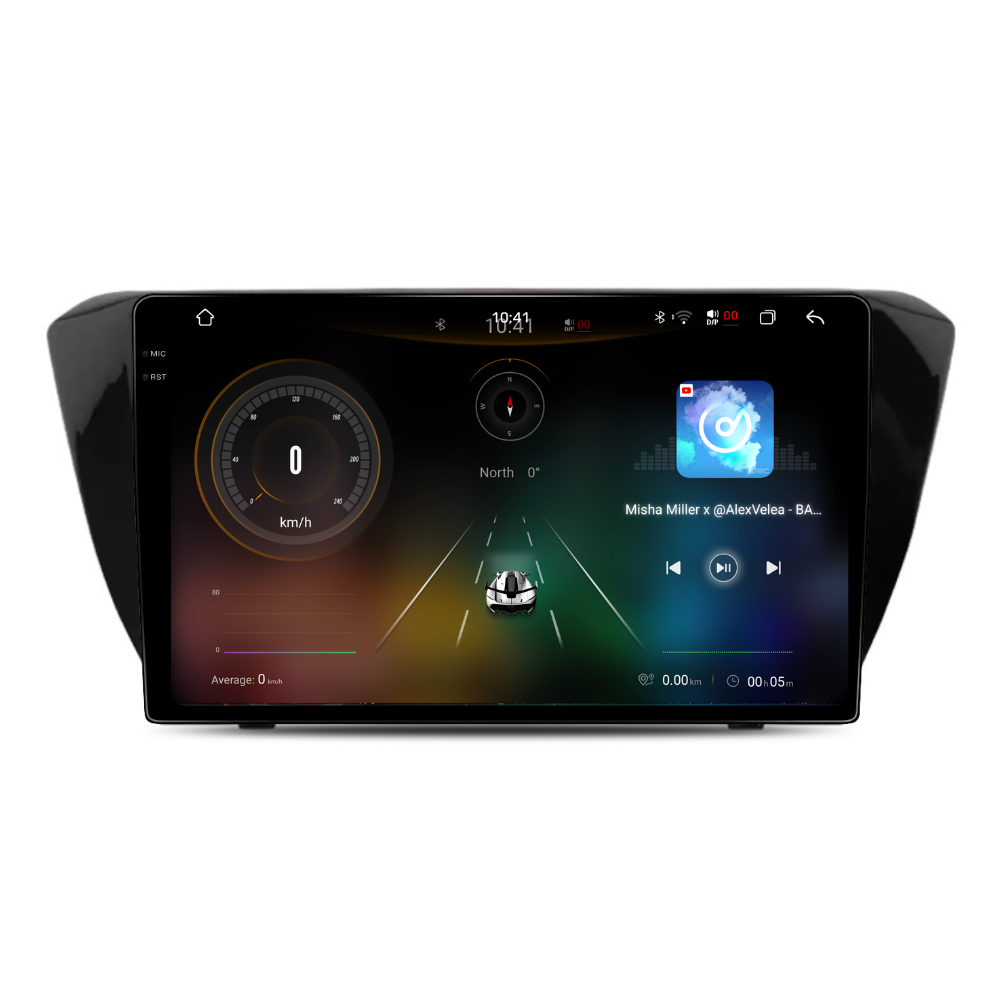 Navigatie Skoda Superb 3 (2015-2019), Android, Ecran 10 inch 2K, 12GB RAM 256GB, 8-core