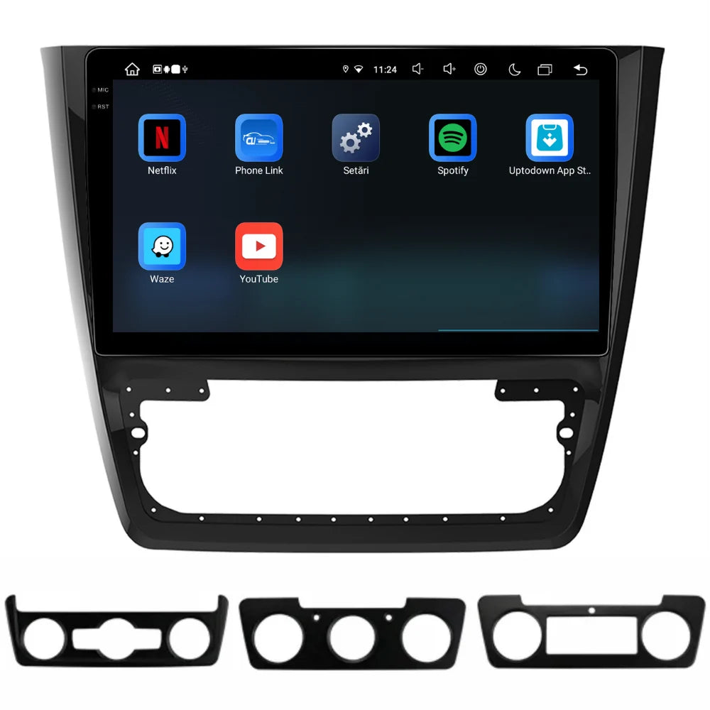 Navigatie Skoda yeti (2009-2014) , Android, Ecran 10 inch, 8GB RAM 256GB, 8-core