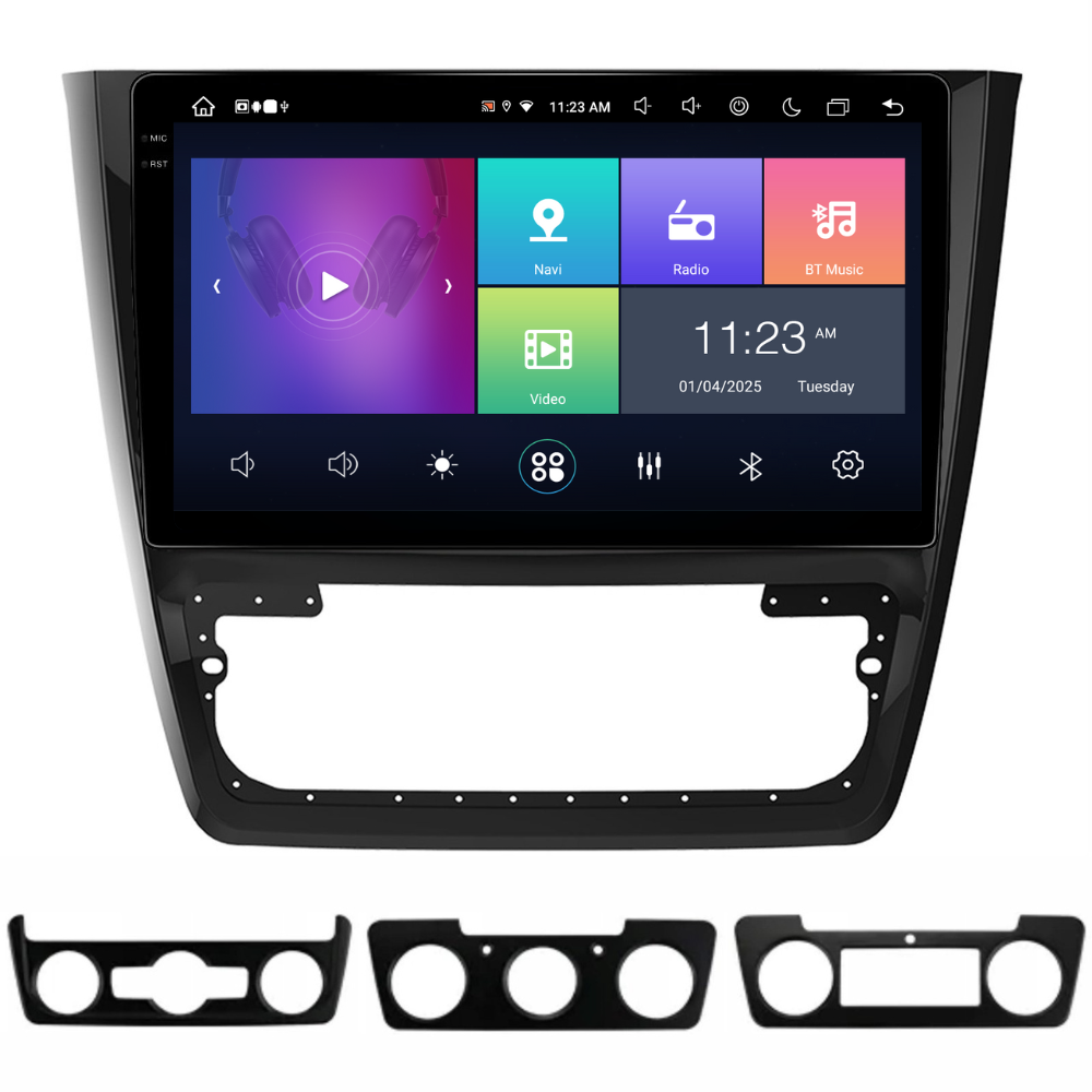 Navigatie Skoda Yeti (2009-2014), Android, Ecran 2K, 8GB RAM 256GB, 8-core