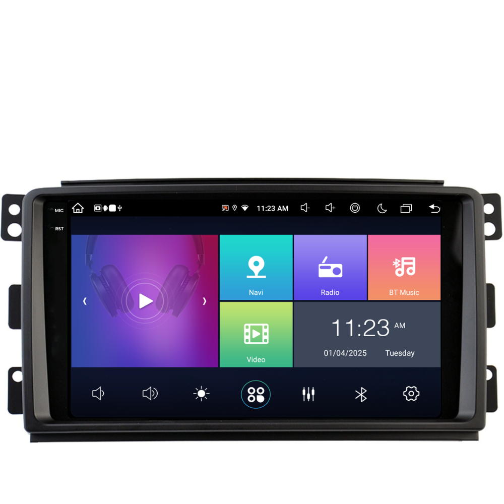 Navigatie Smart For Two / For Four (2005-2010), Ecran 2K, 8GB RAM 256GB, 8-core