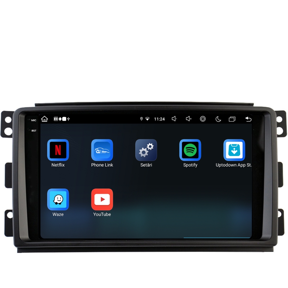 Navigatie Smart For Two / For Four (2005-2010), Ecran 2K, 8GB RAM 256GB, 8-core