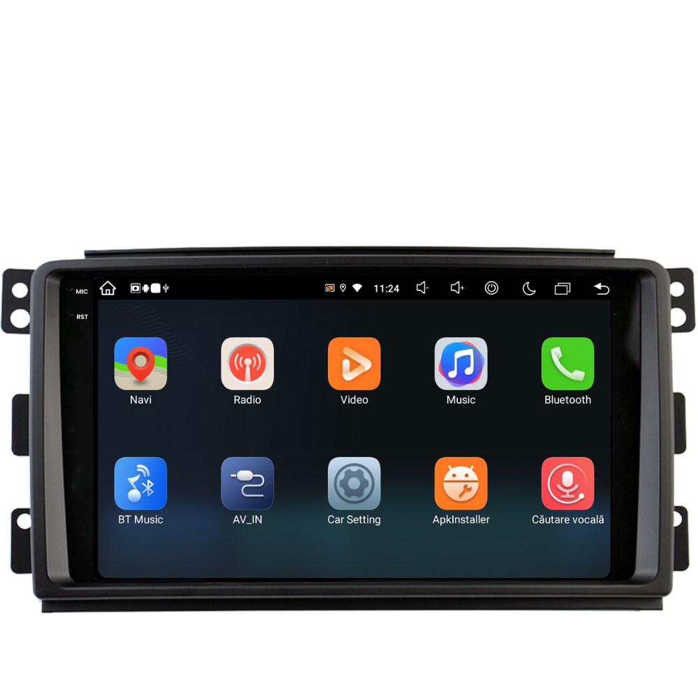 Navigatie Smart For Two / For Four (2005-2010), Ecran 2K, 4GB RAM 64GB, 8-core