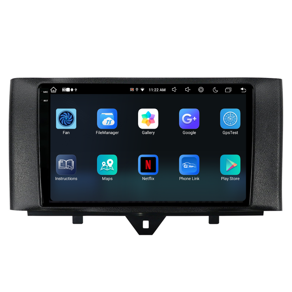 Navigatie Smart For Two / For Four (2010-2015), Ecran 2K, 4GB RAM 64GB, 8-core