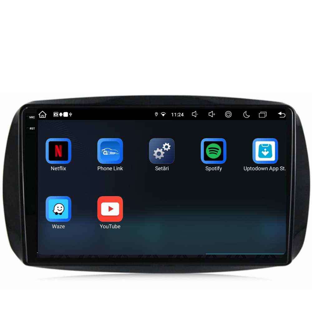 Navigatie Smart For Two / For Four (2016-2019), Ecran 2K, 8GB RAM 256GB, 8-core