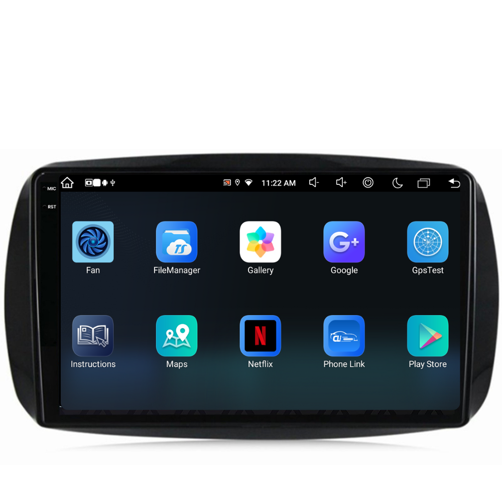 Navigatie Smart For Two / For Four (2016-2019), Ecran 2K, 8GB RAM 256GB, 8-core