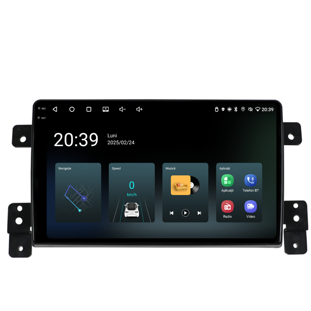 Navigatie Suzuki Grand Vitara 3 (2005-2015), Ecran 9 inch, 4GB RAM 64GB, 4-core