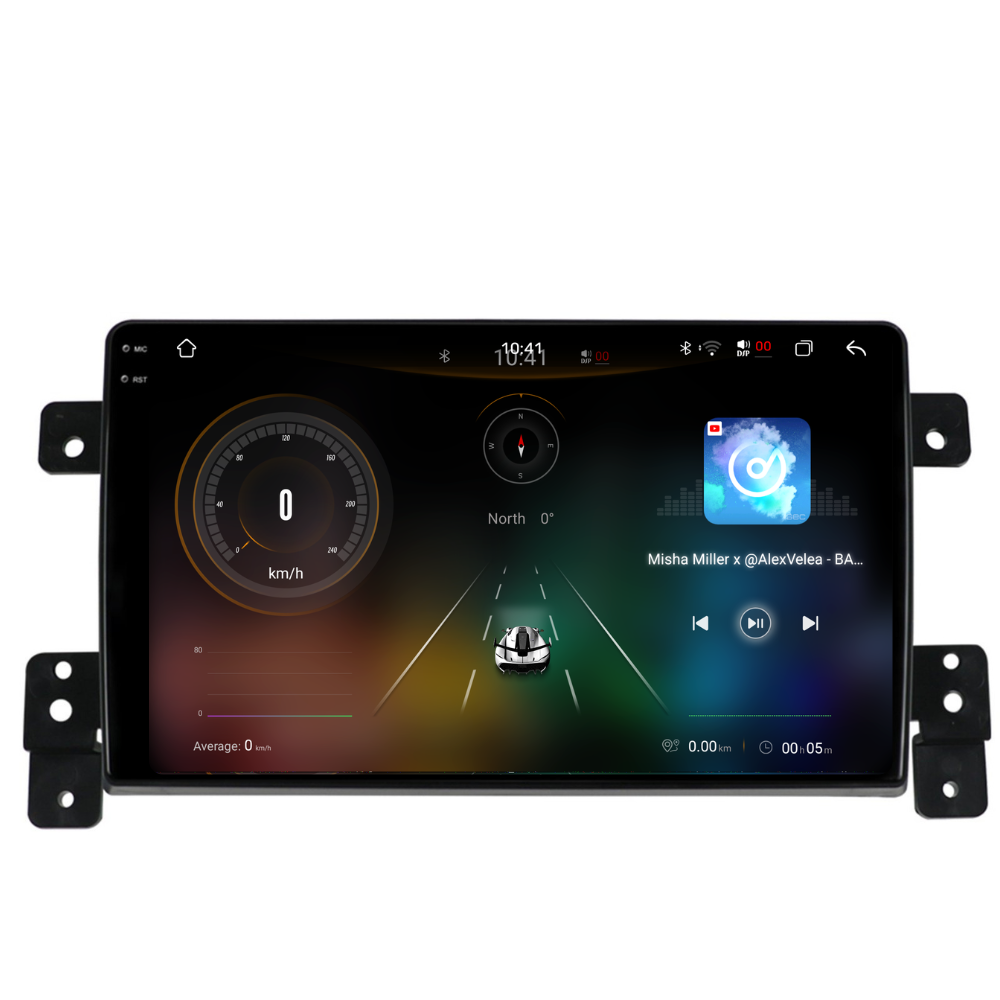 Navigatie Suzuki Grand Vitara 3 (2005-2015), Ecran 9 inch 2K, 12GB RAM 256GB, 8-core