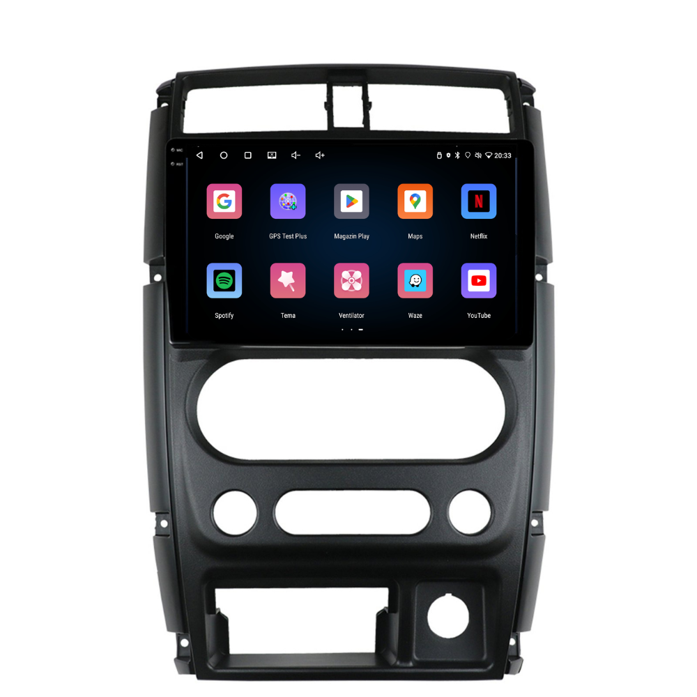 Navigatie Suzuki Jimny 3 (2005-2019), Ecran 9 inch, 4GB RAM 64GB, 4-core