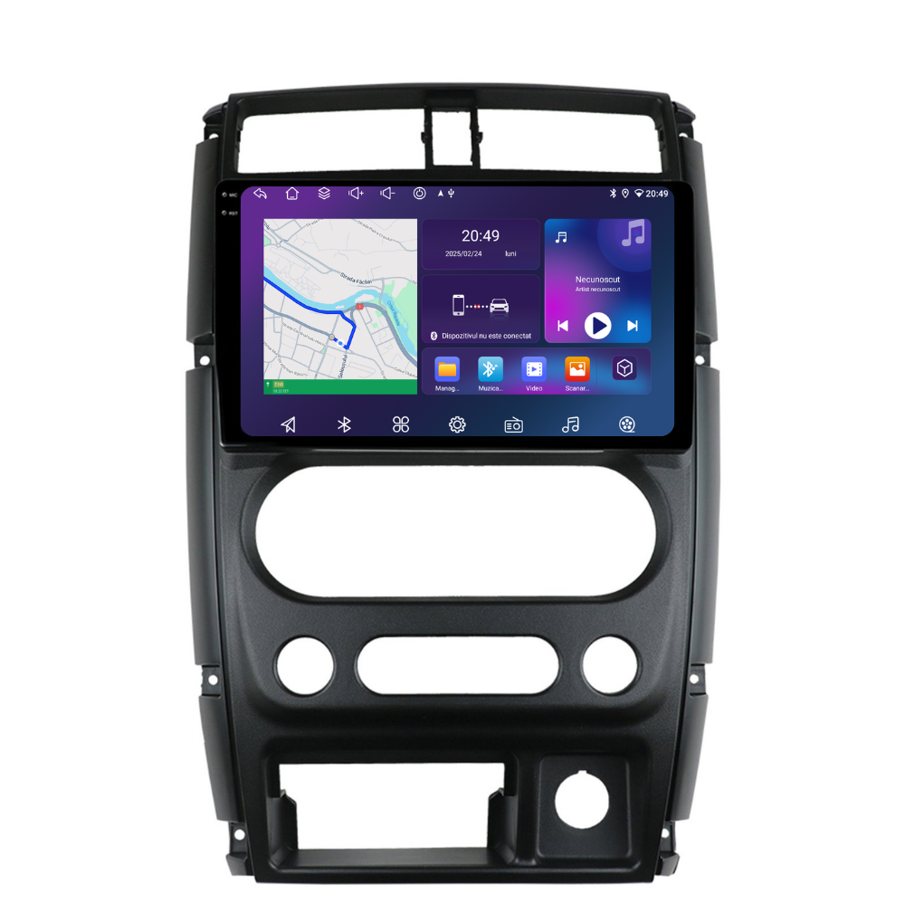Navigatie Suzuki Jimny 3 (2005-2019), Ecran 9 inch, 4GB RAM 64GB, 8-core
