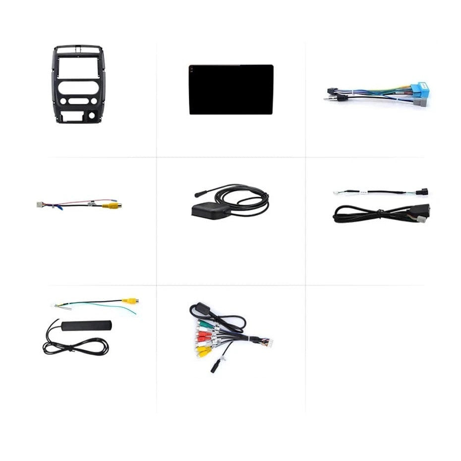 Navigatie Suzuki Jimny 3 (2005-2019), Ecran 9 inch, 6GB RAM 128GB, 8-core