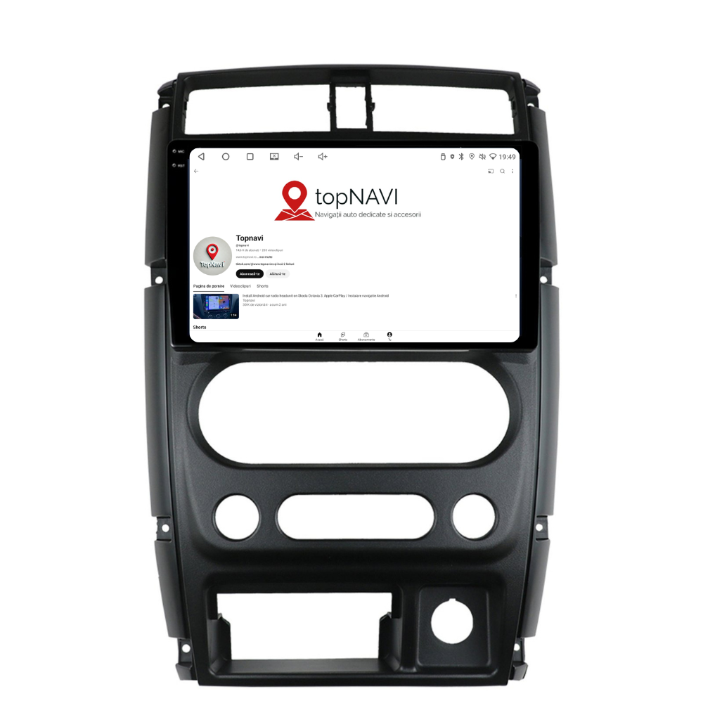 Navigatie Suzuki Jimny 3 (2005-2019), Ecran 9 inch, 8GB RAM 256GB, 8-core