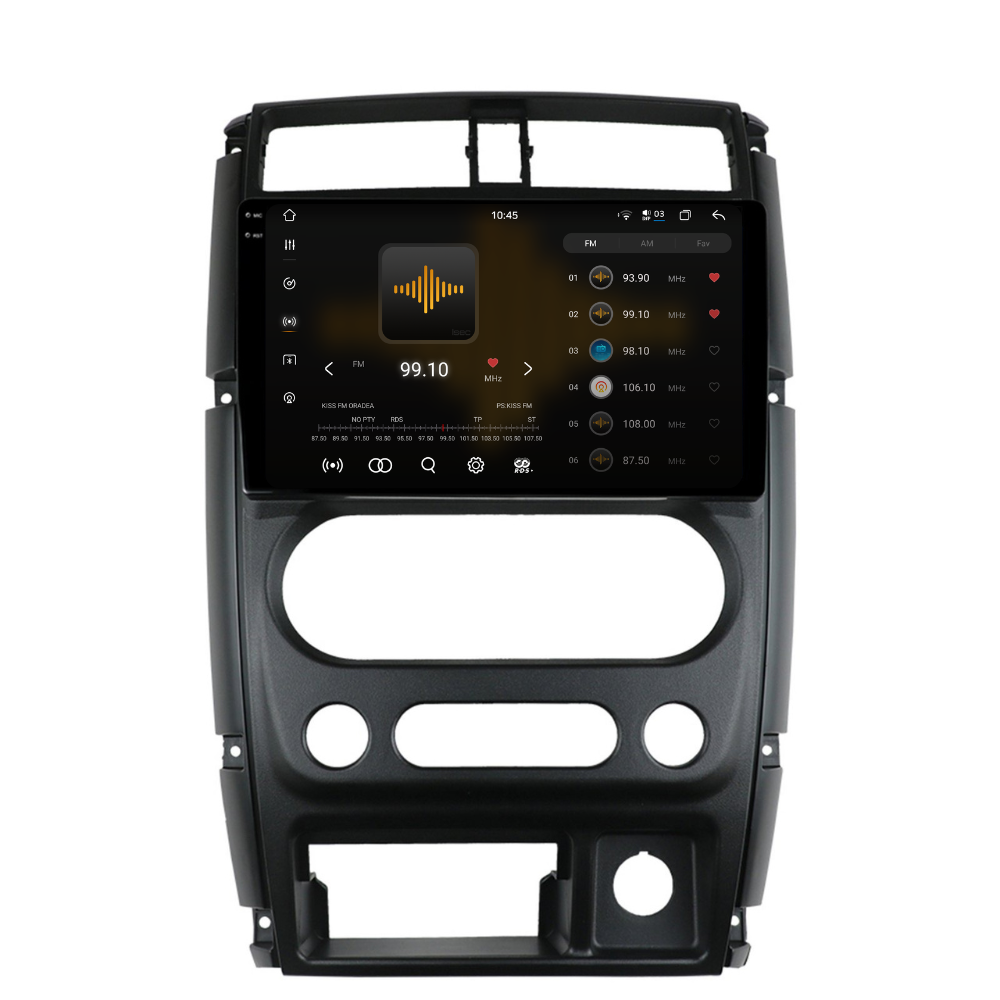 Navigatie Suzuki Jimny 3 (2005-2019), Ecran 9 inch 2K, 12GB RAM 256GB, 8-core