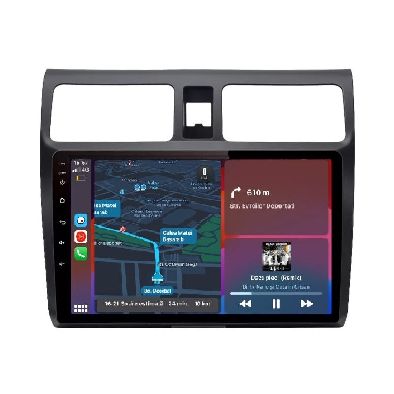 Navigatie Suzuki Swift (2003-2013), Ecran 10 inch, 1GB RAM 32GB