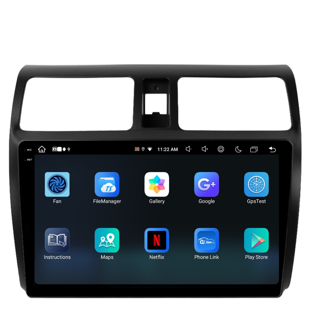 Navigatie Suzuki Swift (2003-2013), Ecran 10 inch, 8GB RAM 256GB, 8-core