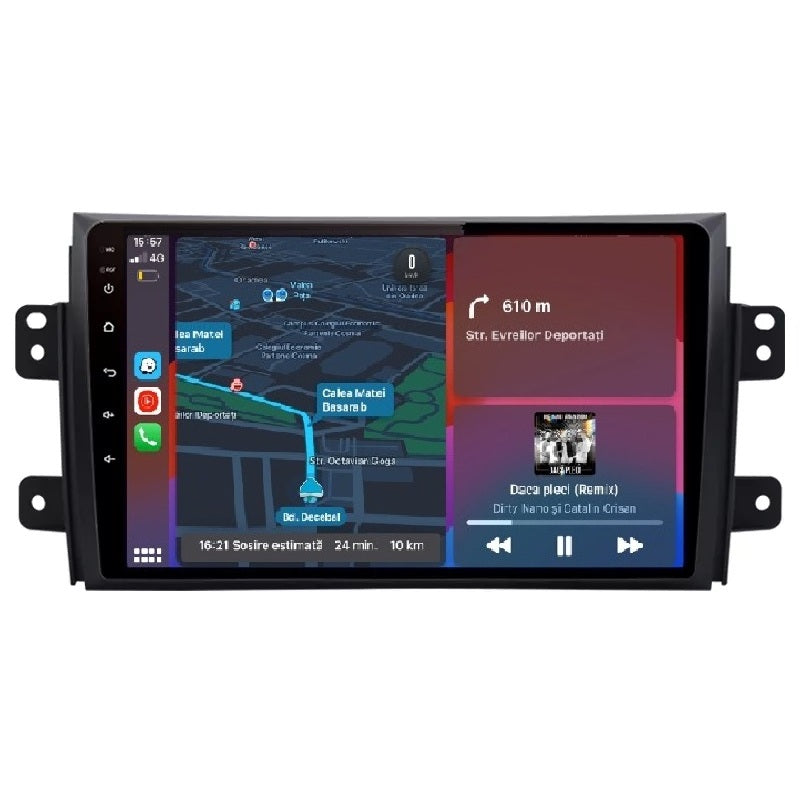 Navigatie Suzuki SX4 (2006-2013), Ecran 9 inch, 1GB RAM 32GB