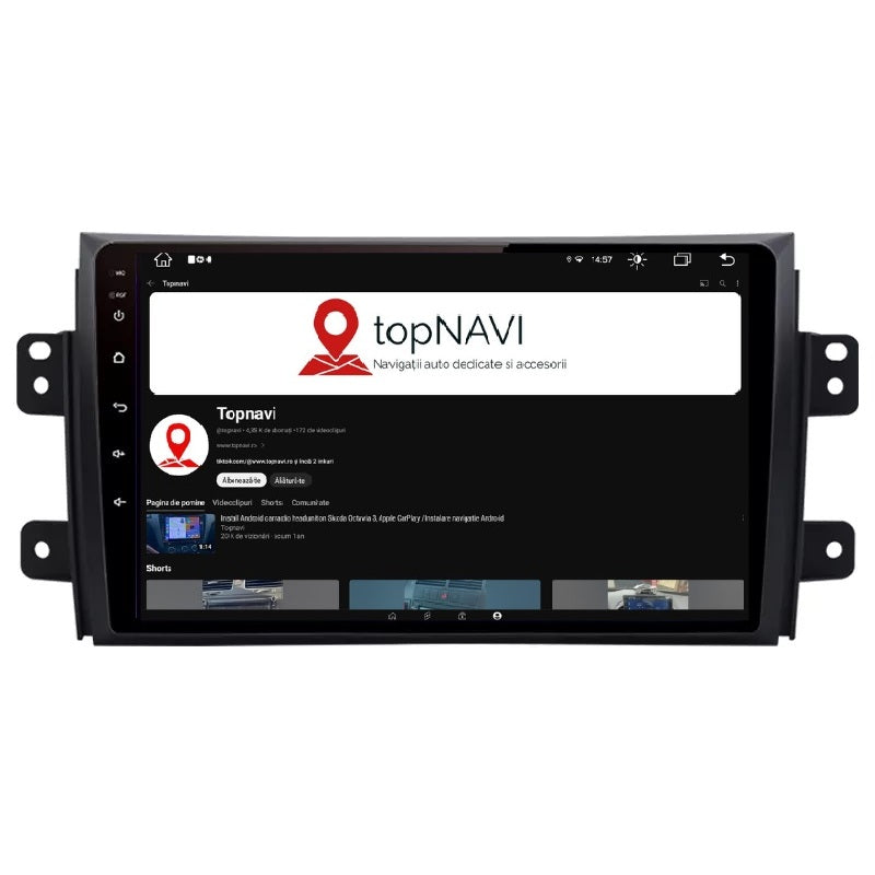 Navigatie Suzuki SX4 (2006-2013), Ecran 9 inch, 1GB RAM 32GB