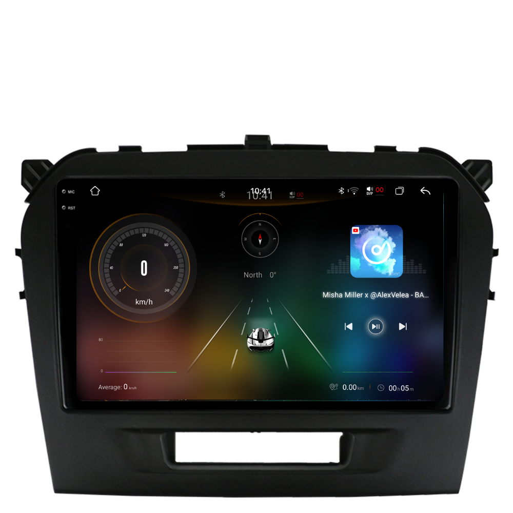 Navigatie Suzuki Vitara (2015-2018), Ecran 9 inch 2K, 12GB RAM 256GB, 8-core