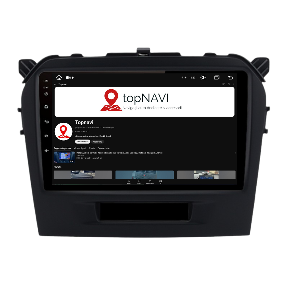 Navigatie Suzuki Vitara (2015-2018), Ecran 9 inch, 1GB RAM 32GB