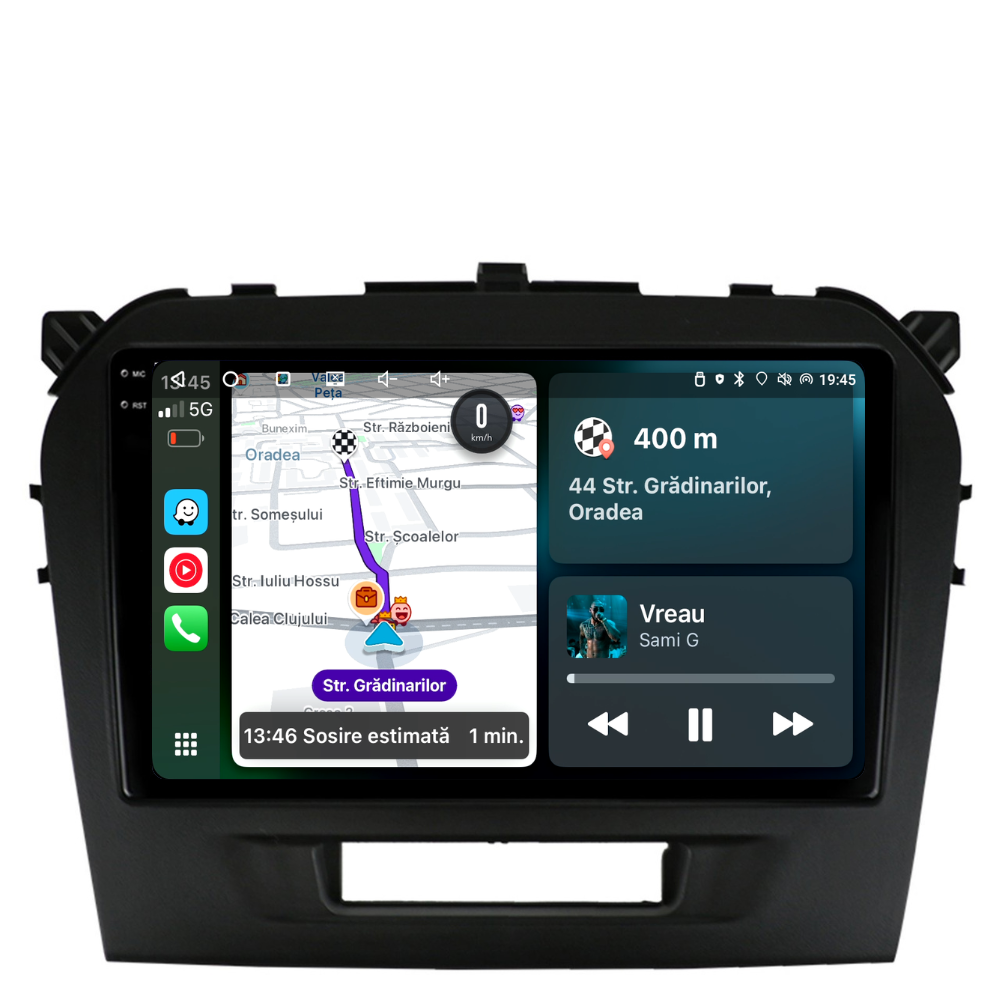 Navigatie Suzuki Vitara (2015-2018), Ecran 9 inch, 4GB RAM 64GB, 8-core
