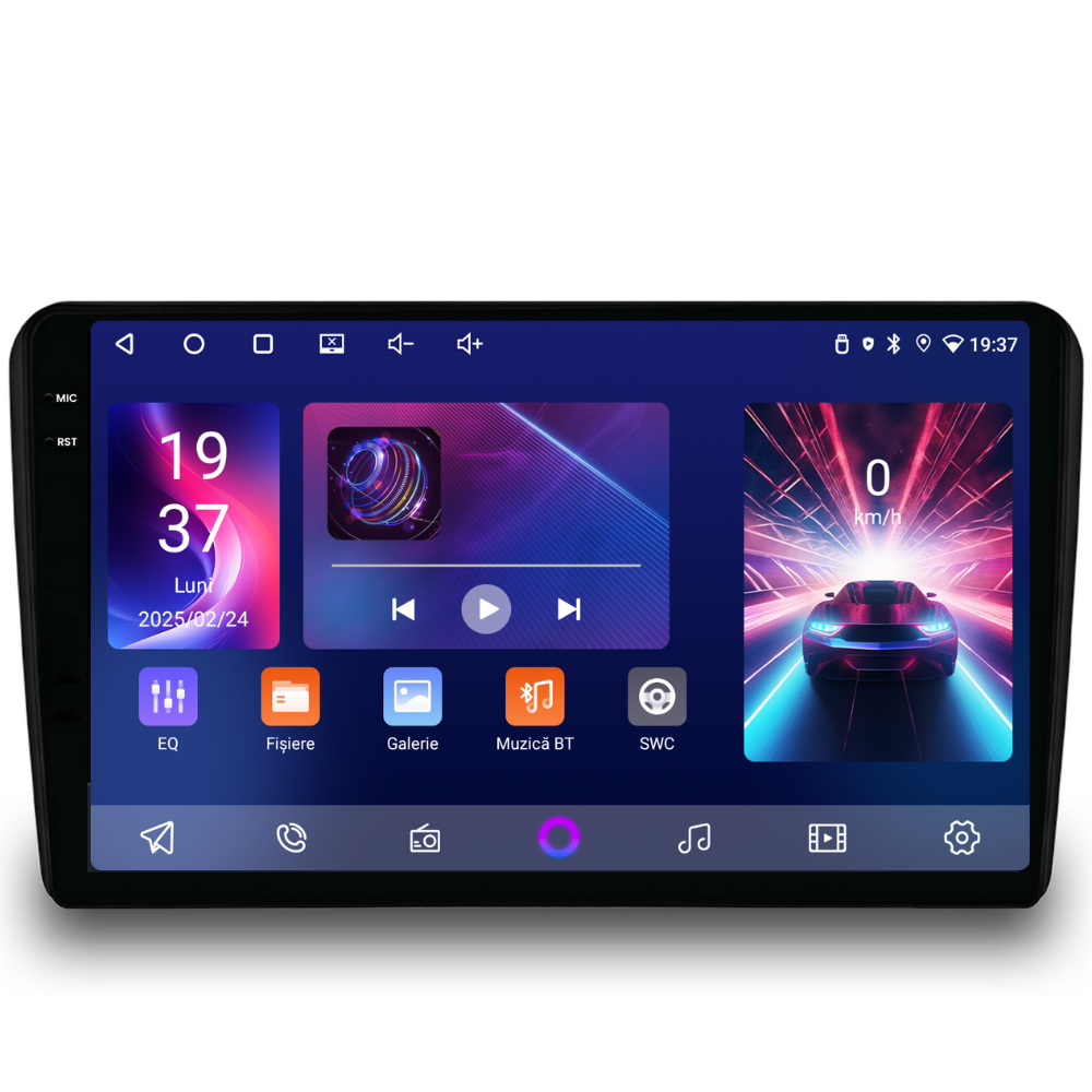 Navigatie Toyota Auris (2006-2012), Android, Ecran 2K, 8GB RAM 256GB, 8-core