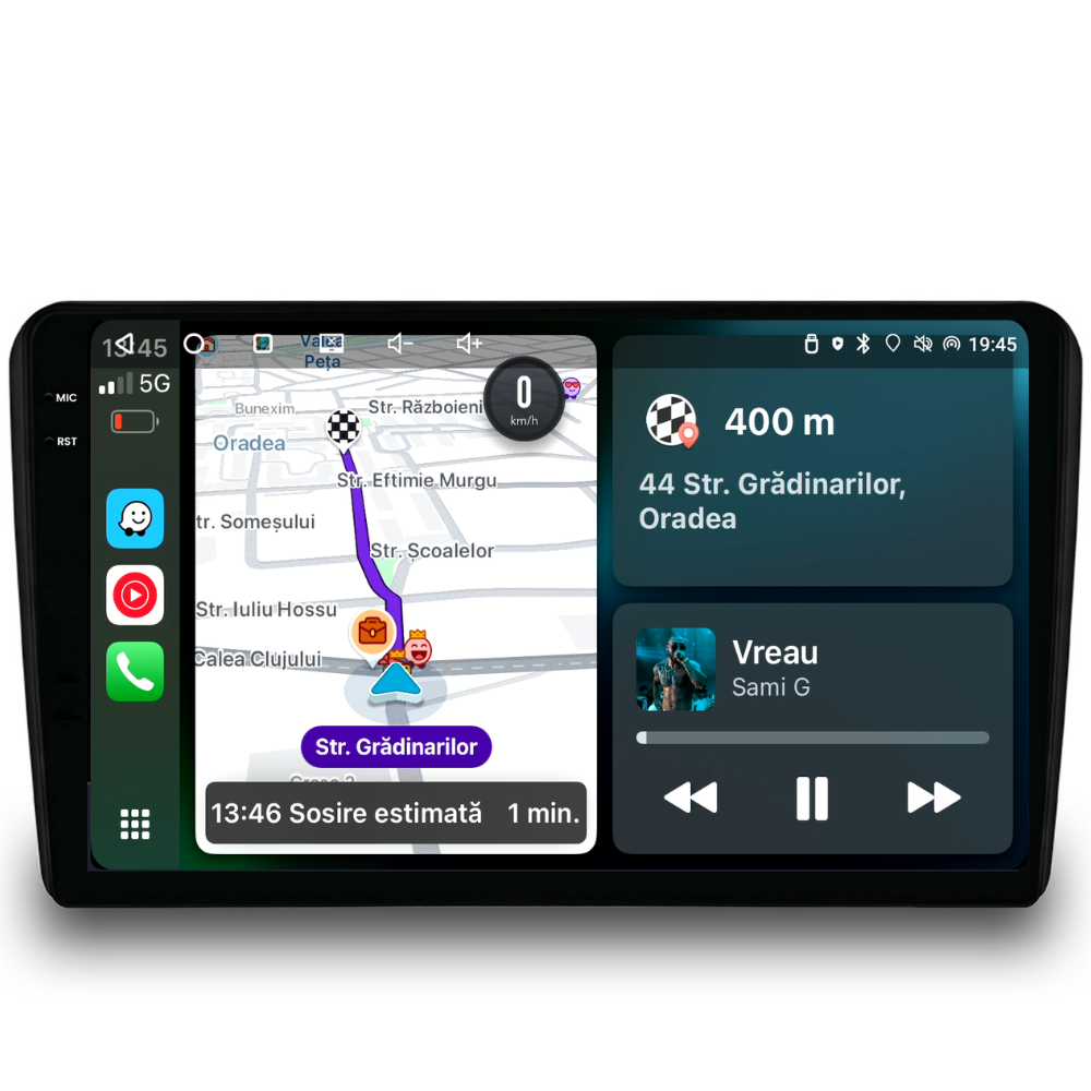 Navigatie Toyota Auris (2006-2012), Android, Ecran 2K, 8GB RAM 256GB, 8-core