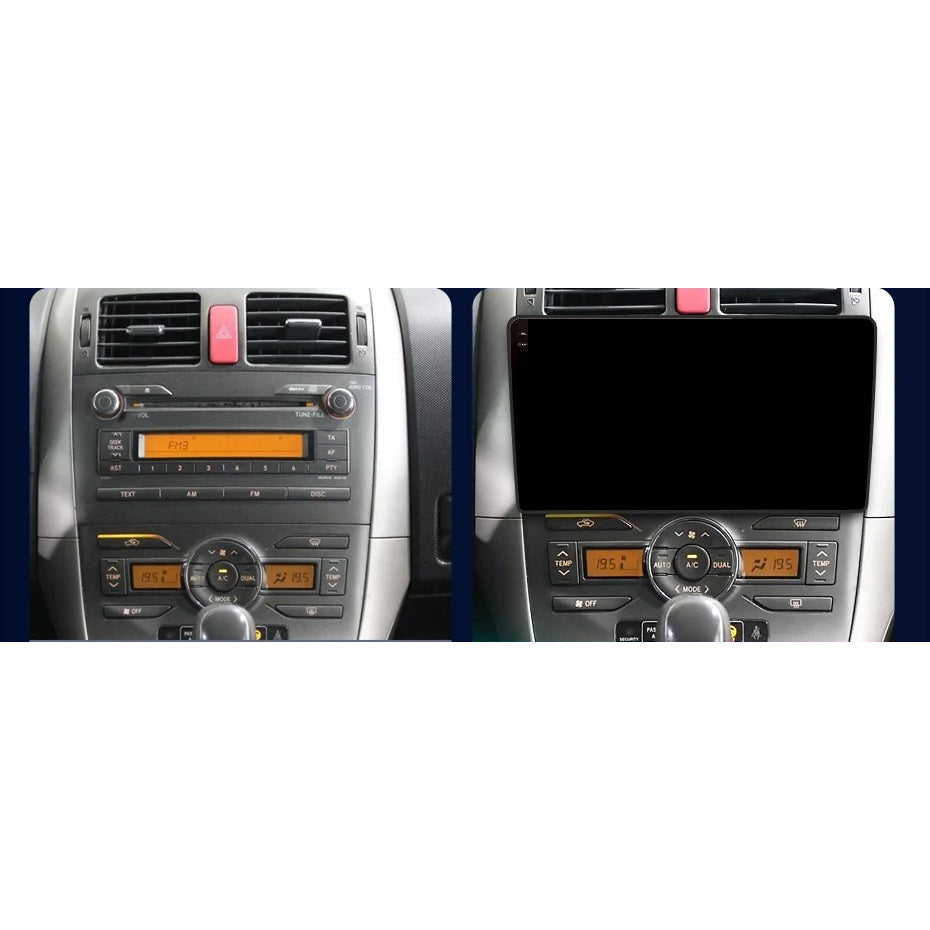 Navigatie Toyota Auris (2006-2012), Android, Ecran 9 inch 2K, 12GB RAM 256GB, 8-core