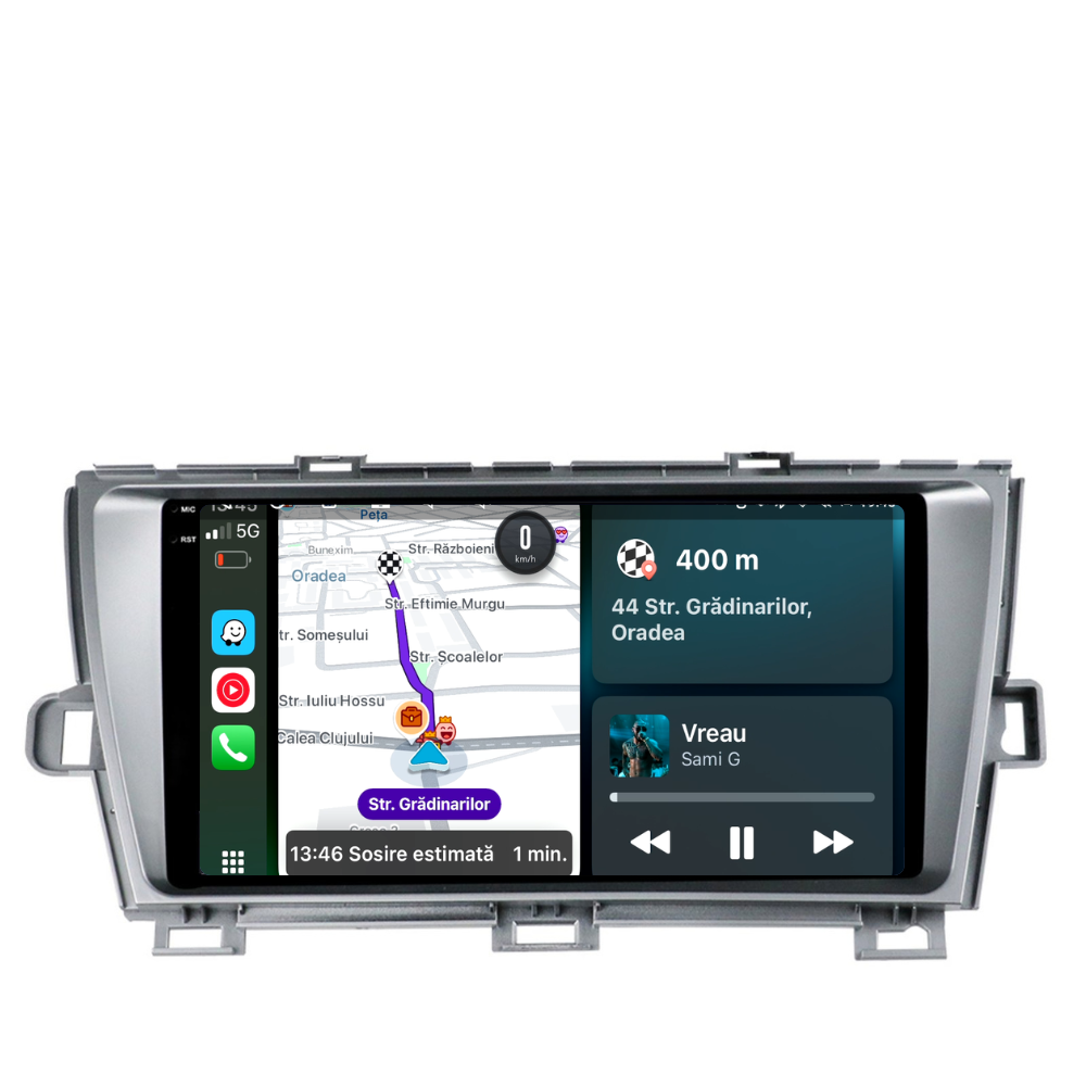 Navigatie Toyota Prius (2009-2015), Android, Ecran 9 inch, 4GB RAM 64GB, 8-core