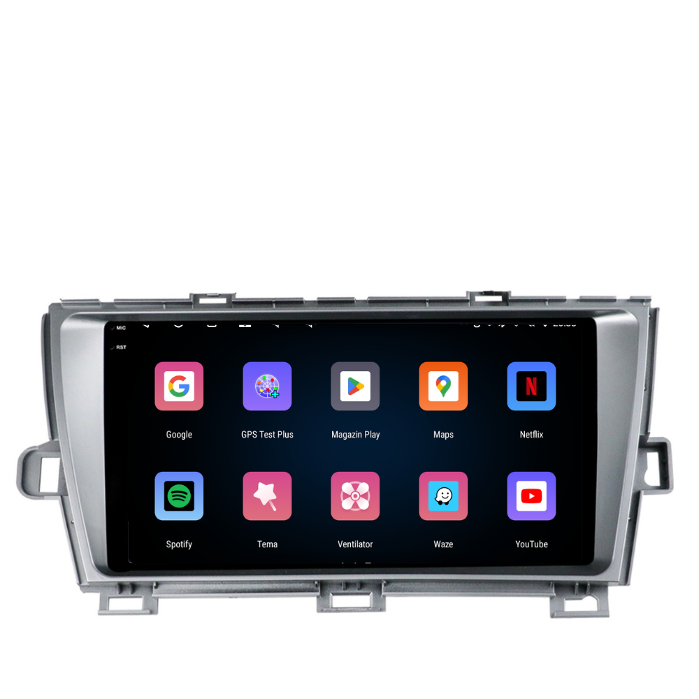 Navigatie Toyota Prius (2009-2015), Android, Ecran 9 inch, 8GB RAM 256GB, 8-core