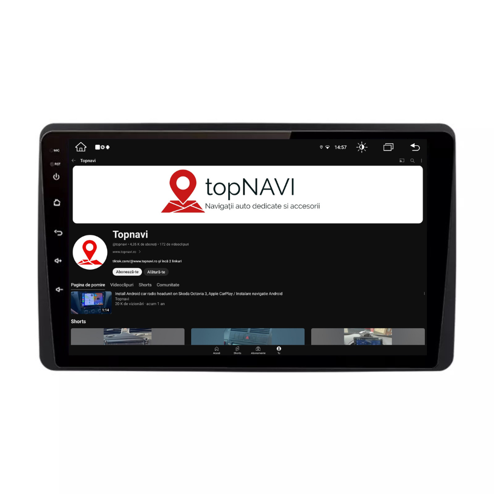Navigatie Toyota Auris (2006-2012), Ecran 9 inch, 1GB RAM 32GB