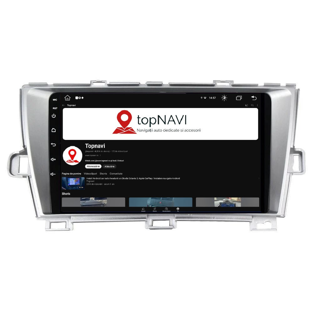 Navigatie Toyota Prius (2009-2015), Ecran 9 inch, 1GB RAM 32GB