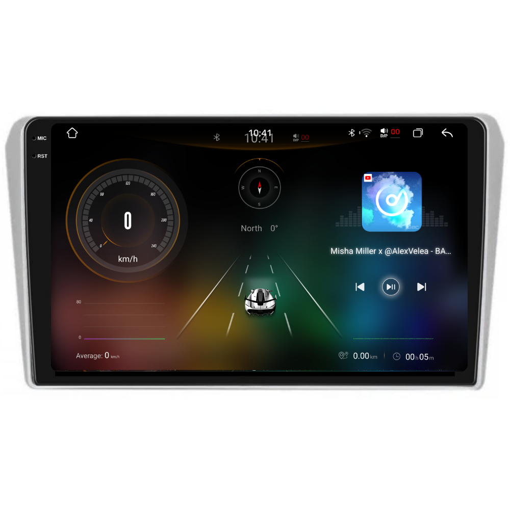 Navigatie Toyota Avensis (2002-2008), Android, Ecran 9 inch 2K, 12GB RAM 256GB, 8-core