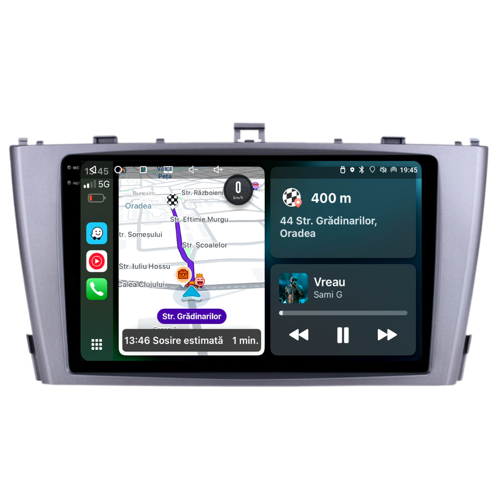 Navigatie Toyota Avensis (2008-2015), Ecran 9 inch, 4GB RAM 64GB, 4-core