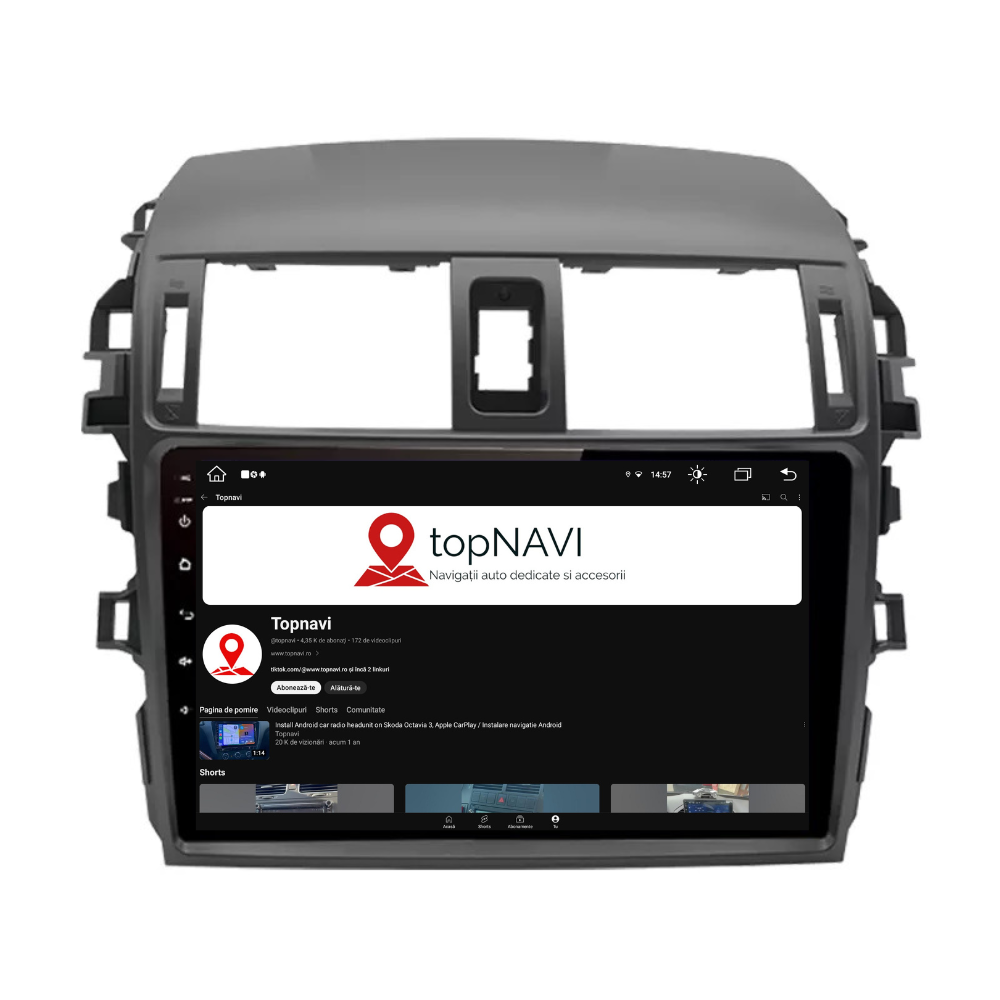 Navigatie Toyota Corolla (2006-2013), Ecran 9 inch, 1GB RAM 32GB