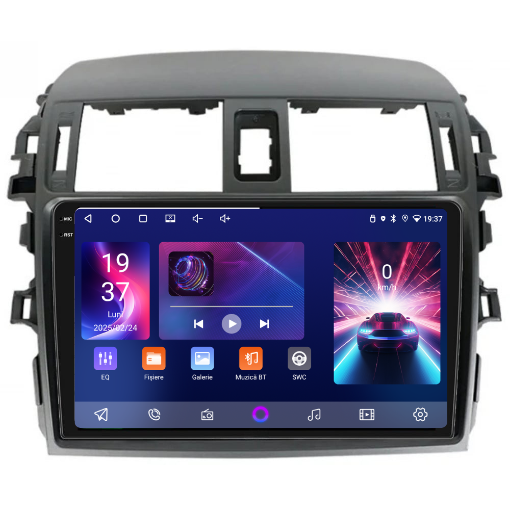 Navigatie Toyota Corolla (2006-2013), Ecran 9 inch, 2GB RAM 32GB