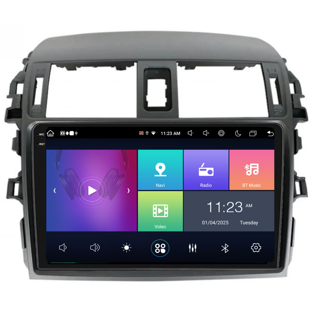 Navigatie Toyota Corolla (2006-2013), Ecran 2K, 8GB RAM 256GB, 8-core