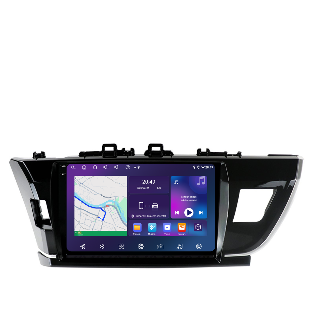 Navigatie Toyota Corolla (2013-2018), Ecran 10 inch, 4GB RAM 64GB, 8-core