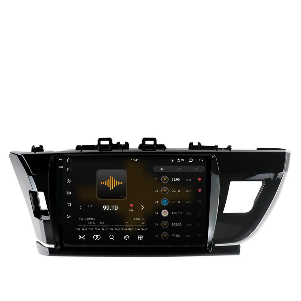 Navigatie Toyota Corolla (2013-2017), Ecran 10 inch 2K, 12GB RAM 256GB, 8-core