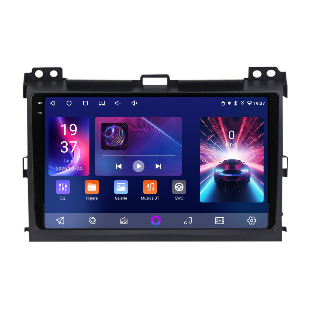 Navigatie Toyota Land Cruiser prado J120 (2004-2009), Ecran 9 inch, 4GB RAM 64GB, 4-core