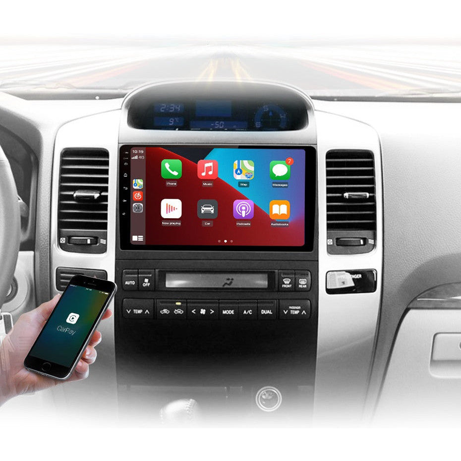 Navigatie Toyota Land Cruiser prado J120 (2004-2009), Ecran 2K, 8GB RAM 256GB, 8-core