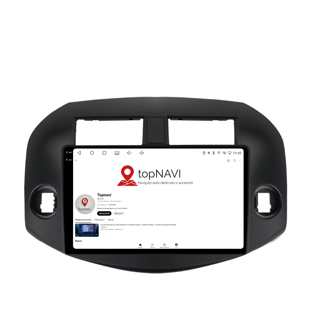Navigatie Toyota RAV4 (2005-2012), Ecran 10 inch, 1GB RAM 32GB