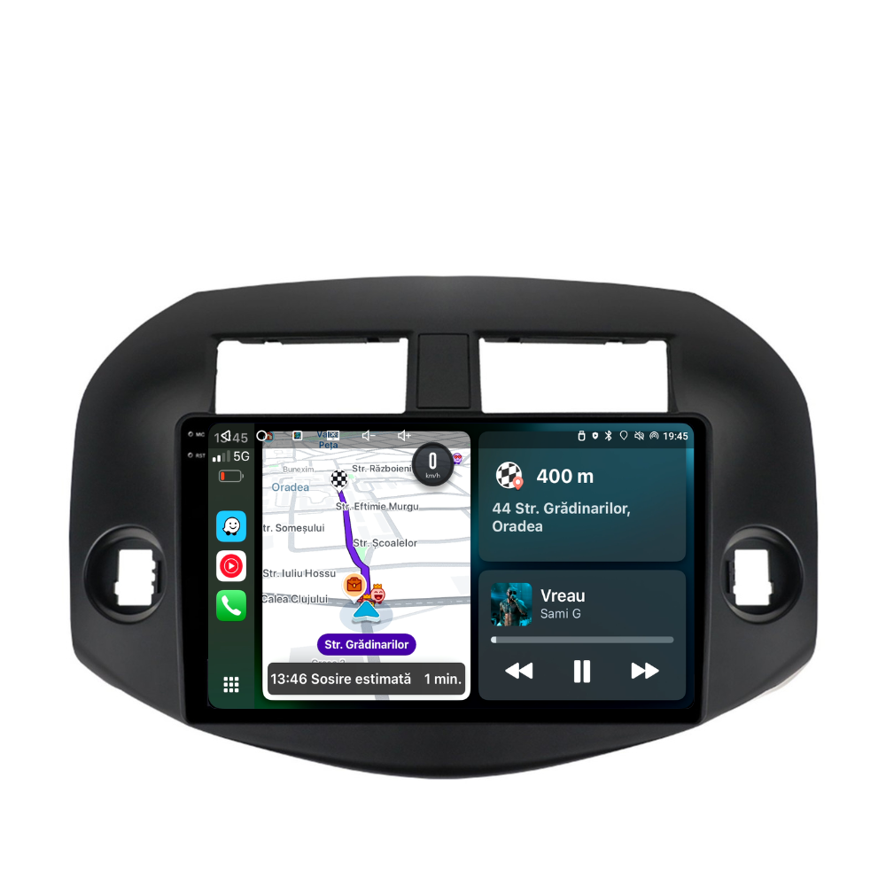 Navigatie Toyota RAV4 (2005-2012), Ecran 10 inch, 4GB RAM 64GB, 4-core