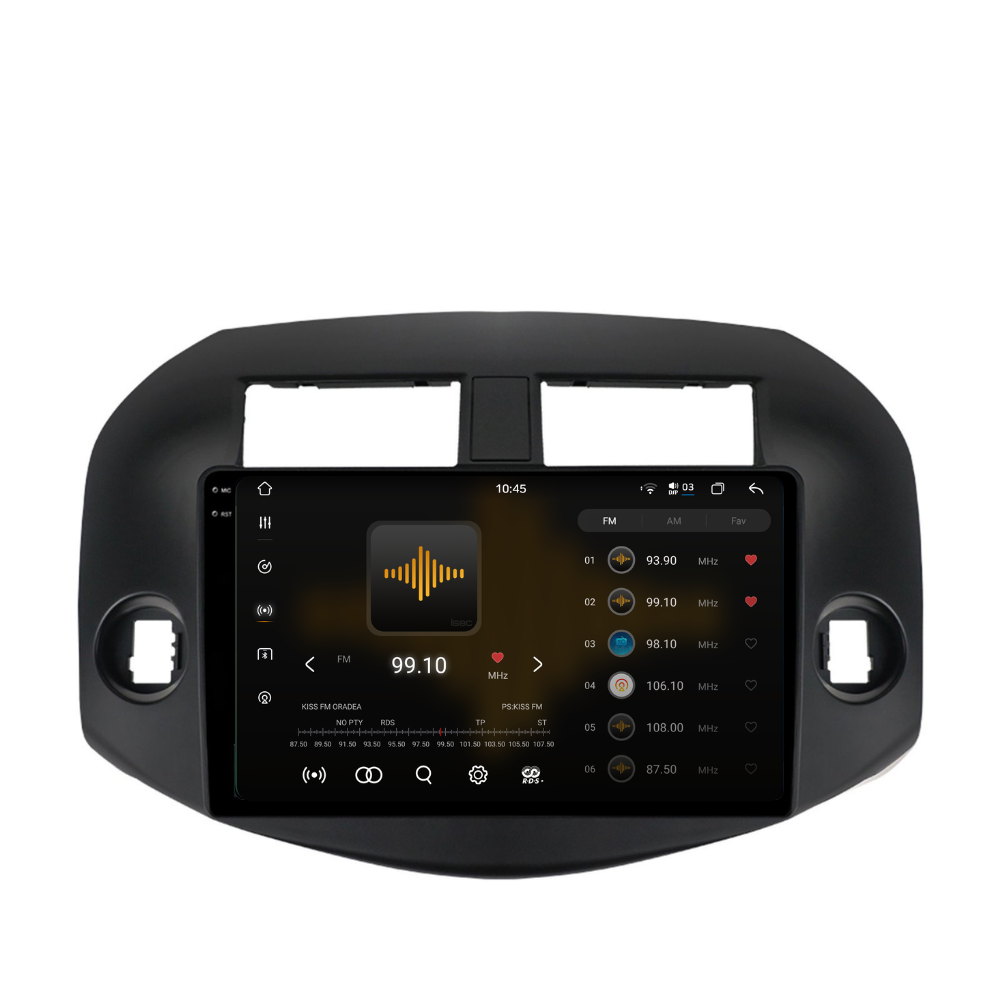 Navigatie Toyota RAV4 (2005-2012), Ecran 10 inch 2K, 12GB RAM 256GB, 8-core